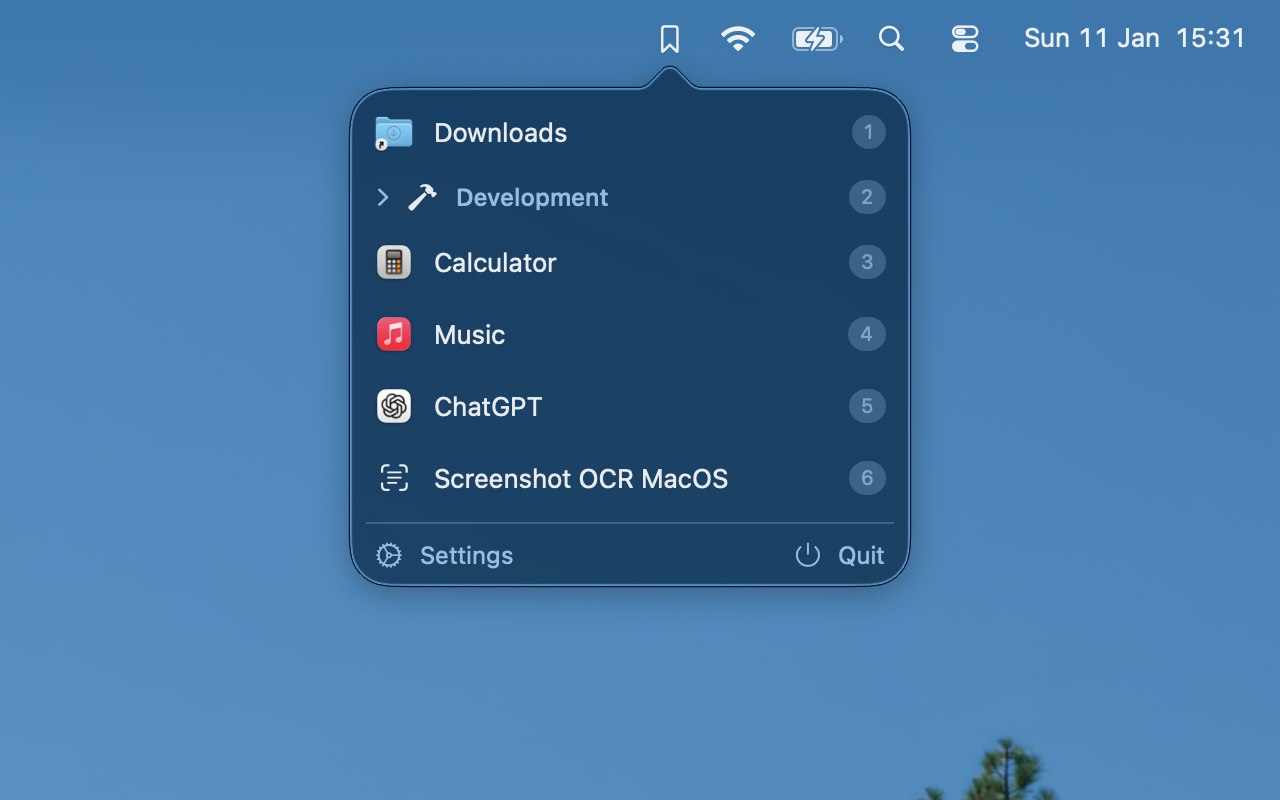 SpeedLauncher screenshot 1